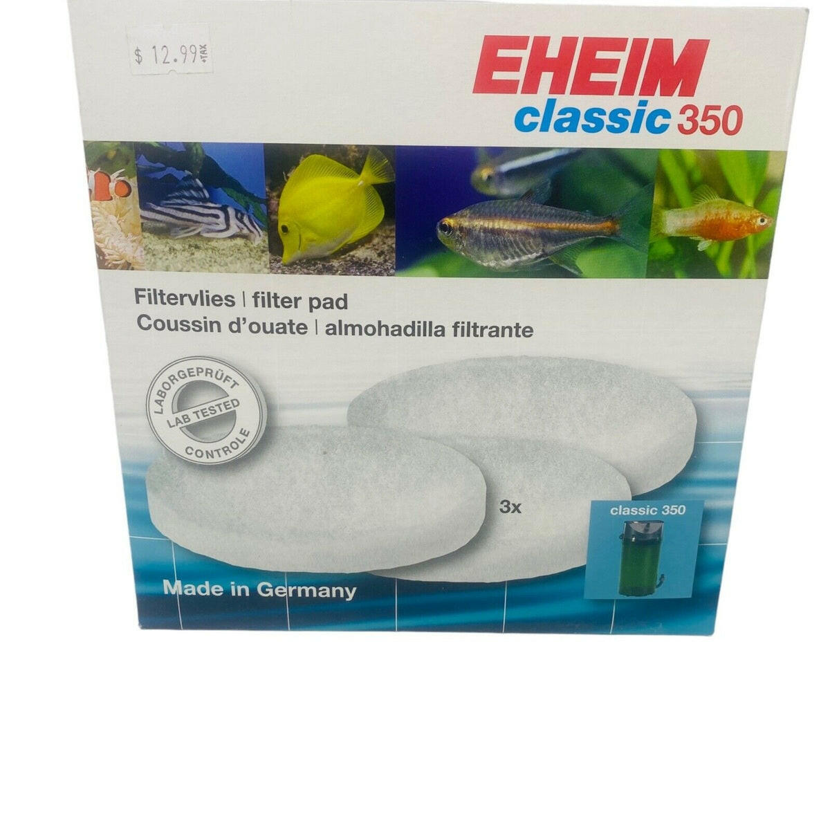 Eheim Fine White Filter Pad for Classic 350 Eheim