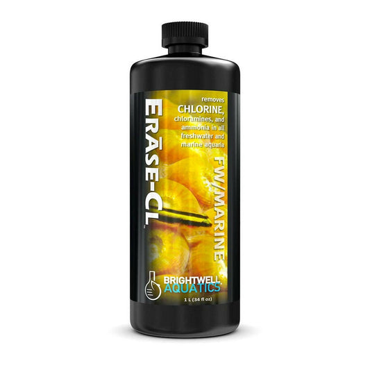 Erase-Cl – Advanced Water Conditioner for Marine & Freshwater Aquariums Brightwell Aquatics