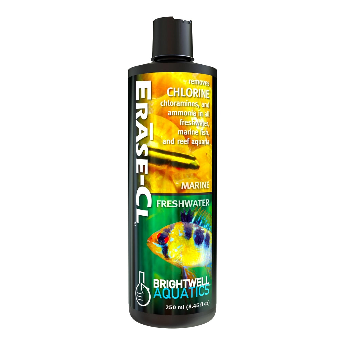 Erase-Cl – Advanced Water Conditioner for Marine & Freshwater Aquariums Brightwell Aquatics