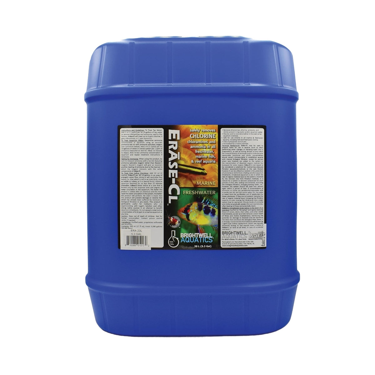 Erase-Cl – Advanced Water Conditioner for Marine & Freshwater Aquariums Brightwell Aquatics