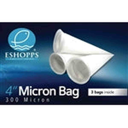 Eshopps Filter Sock 4" 300 Micron 3 Pack Eshopps