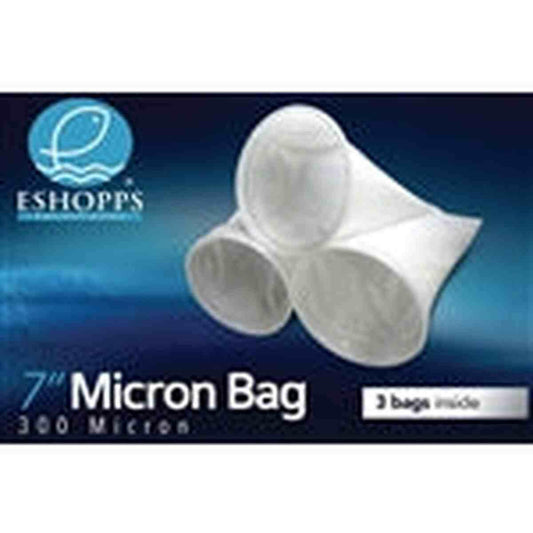 Eshopps Filter Sock 7" 300 Micron 3 Pack Eshopps