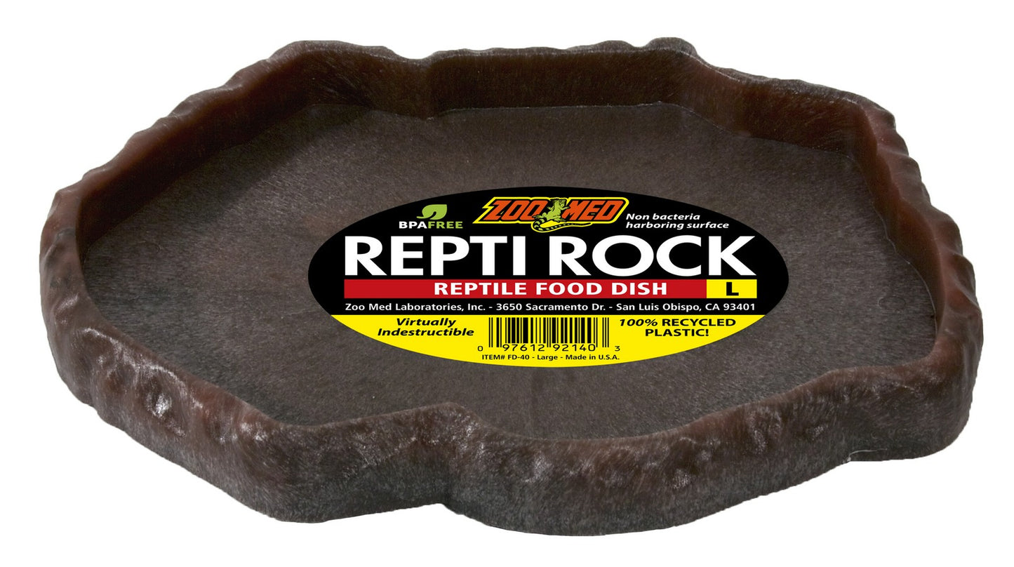 Zoo Med Repti Rock Food Dish Zoo-Med