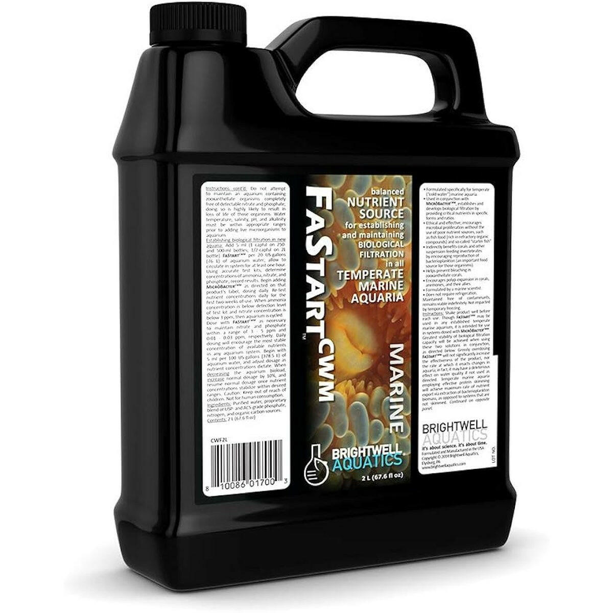 FaStart CWM – Balanced Nutrient Source for Biological Filtration in Temperate Marine Aquariums Brightwell Aquatics