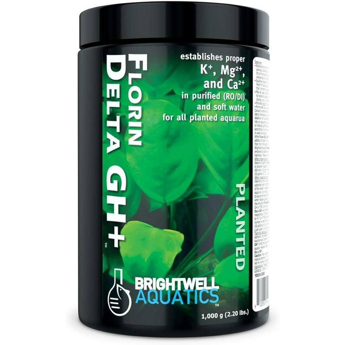 Florin Delta GH+ – Mineral Supplement for Soft & Purified Water in Planted Aquariums.