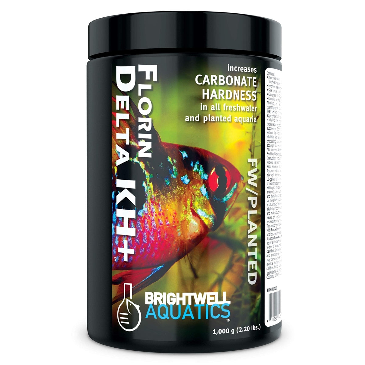 Florin Delta KH+ – Alkalinity & pH Buffer for Freshwater Aquariums Brightwell Aquatics