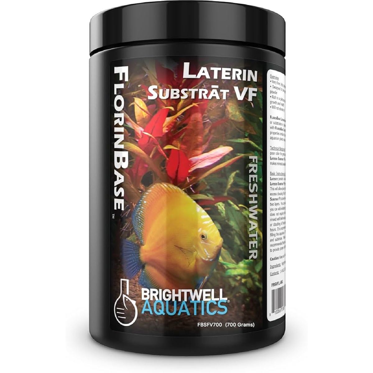 FlorinBase Laterin Substrat VF – Ultra-Fine, High-Porosity Clay Substrate for Planted Aquariums Brightwell Aquatics