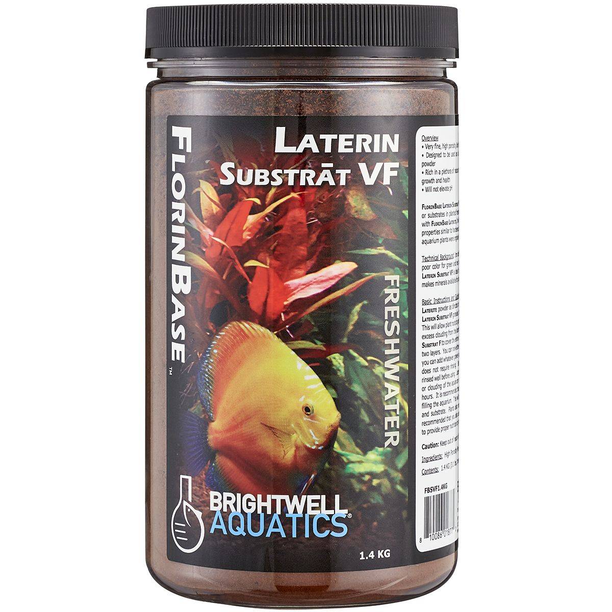 FlorinBase Laterin Substrat VF – Ultra-Fine, High-Porosity Clay Substrate for Planted Aquariums Brightwell Aquatics