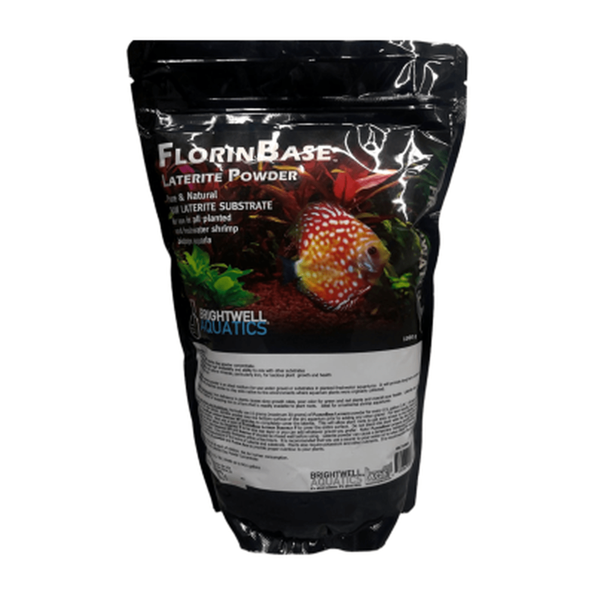 FlorinBase Laterite Powder – Natural Iron-Rich Substrate Supplement for Planted Aquariums Brightwell Aquatics