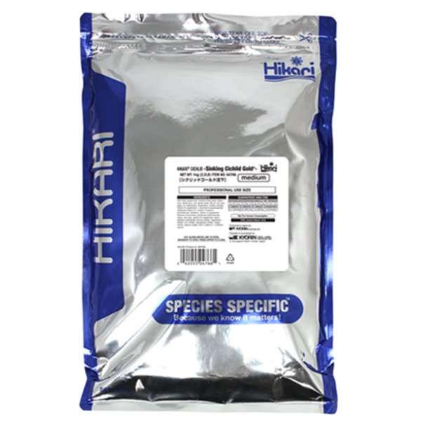 Hikari Cichlid Gold Sinking Medium Pellet 2.2 lbs