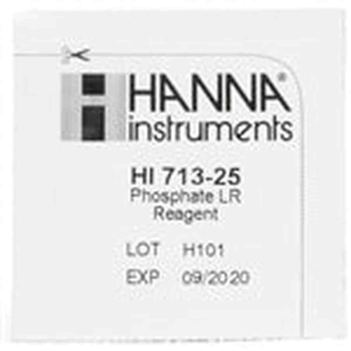 Hanna Phosphate Low Range Checker Reagents - HI713-25 Hanna Instruments