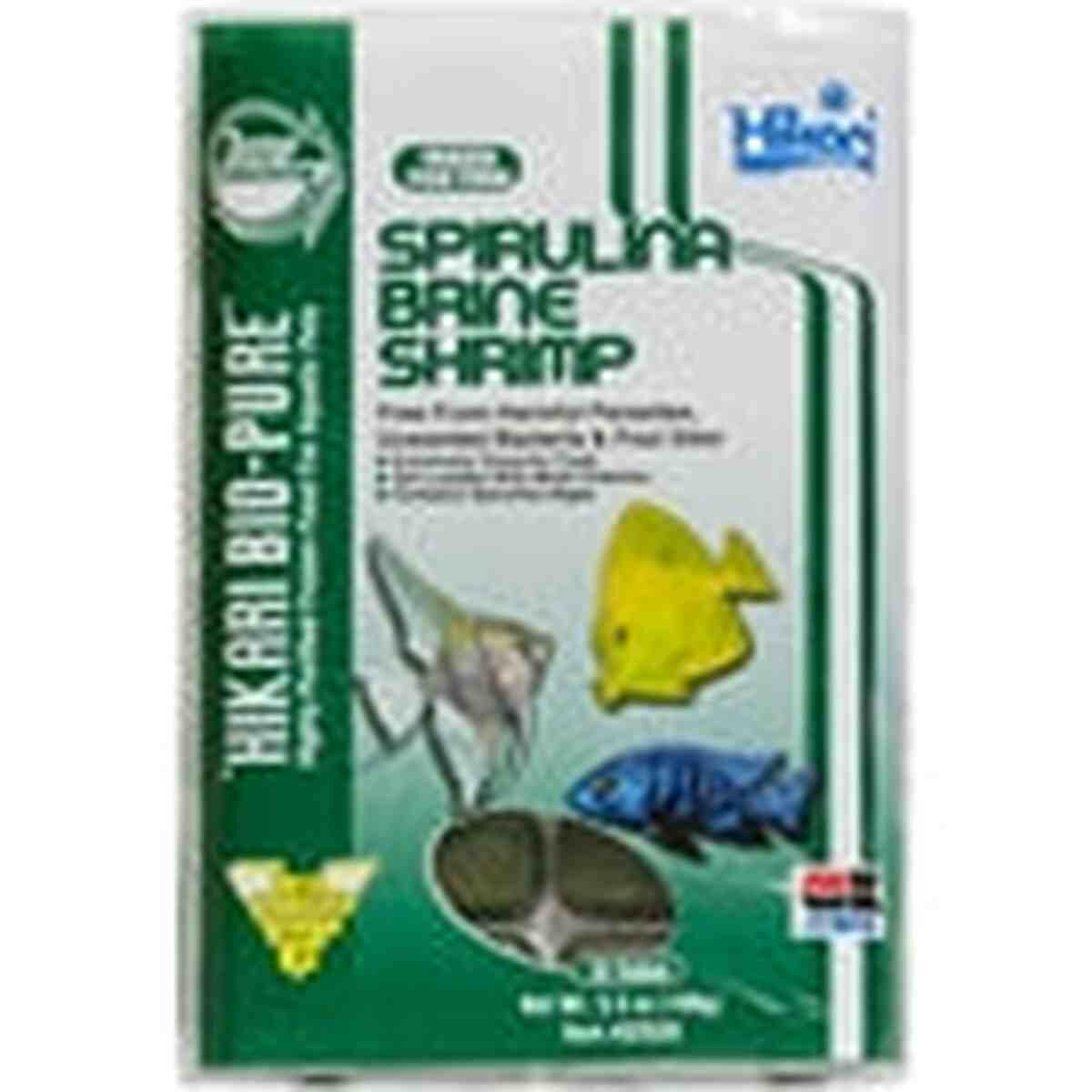 Hikari FROZEN Spirulina Brine Shrimp 3.5oz Cube Hikari