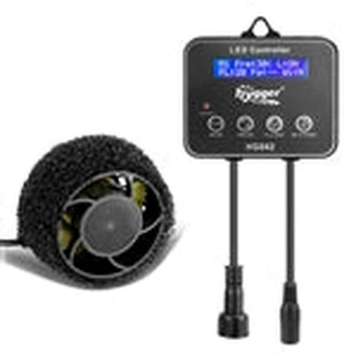Hygger Aquarium Inverter Wave Maker Pump 3400GPH - Grey Hygger
