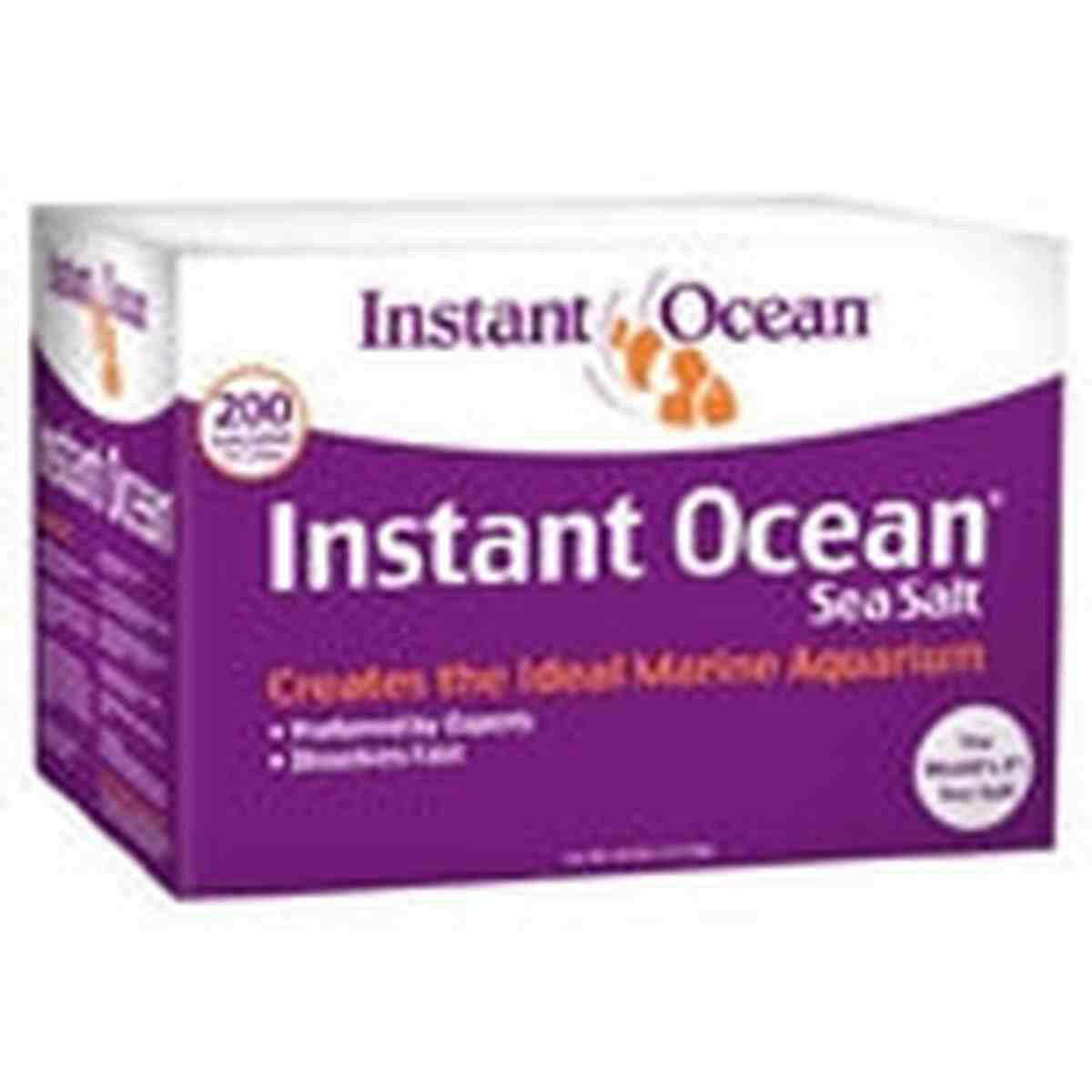 Instant Ocean Sea Salt 200 Gallon Box Instant Ocean