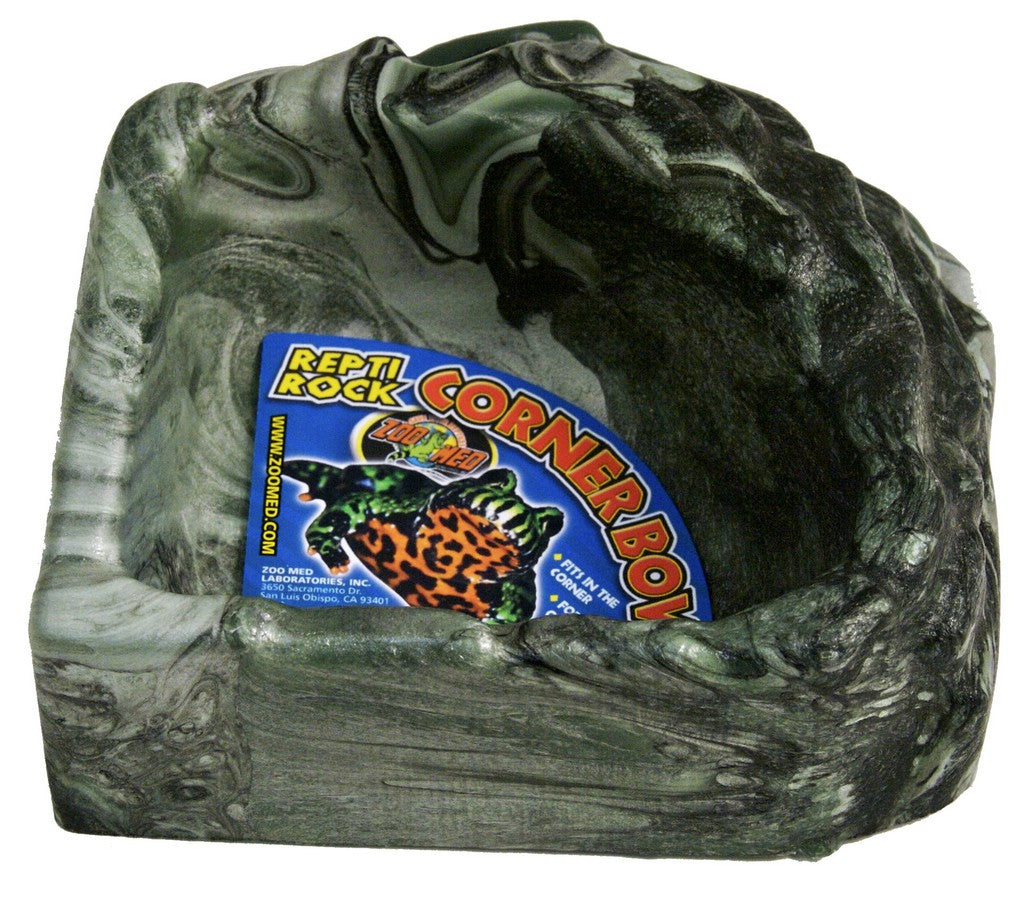 Zoo Med Repti Rock Corner Bowl Zoo-Med