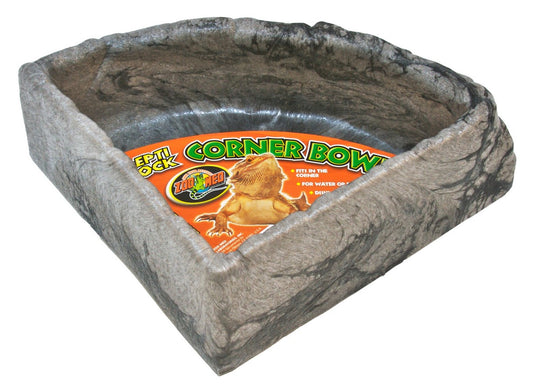 Zoo Med Repti Rock Corner Bowl Zoo-Med