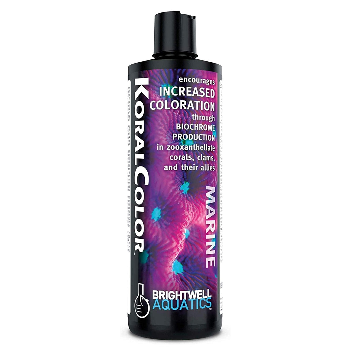 KoralColor – Biochrome Enhancer for Coral & Clam Coloration Brightwell Aquatics