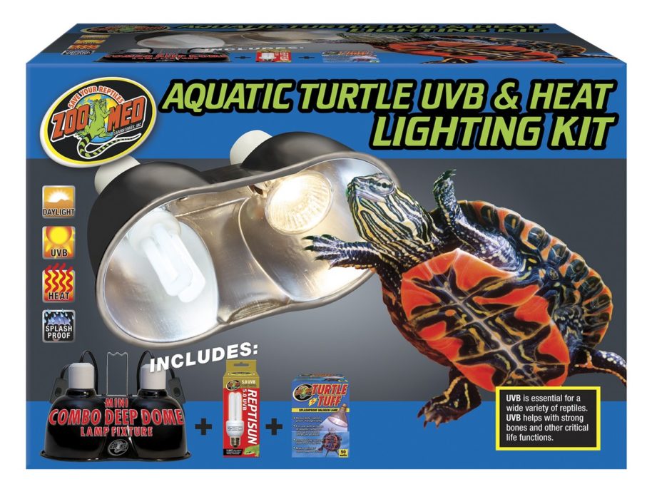 Zoo Med Aquatic Turtle UVB & Heat Lighting Kit Zoo-Med