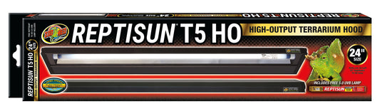 Zoo Med ReptiSun® T5 HO Terrarium Hood with 5.0 Bulb Zoo-Med
