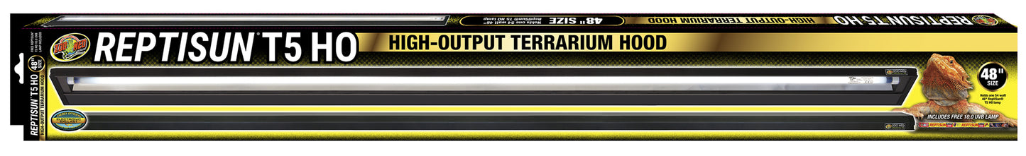 Zoo Med ReptiSun® T5 HO Terrarium Hood with 10.0 Bulb Zoo-Med