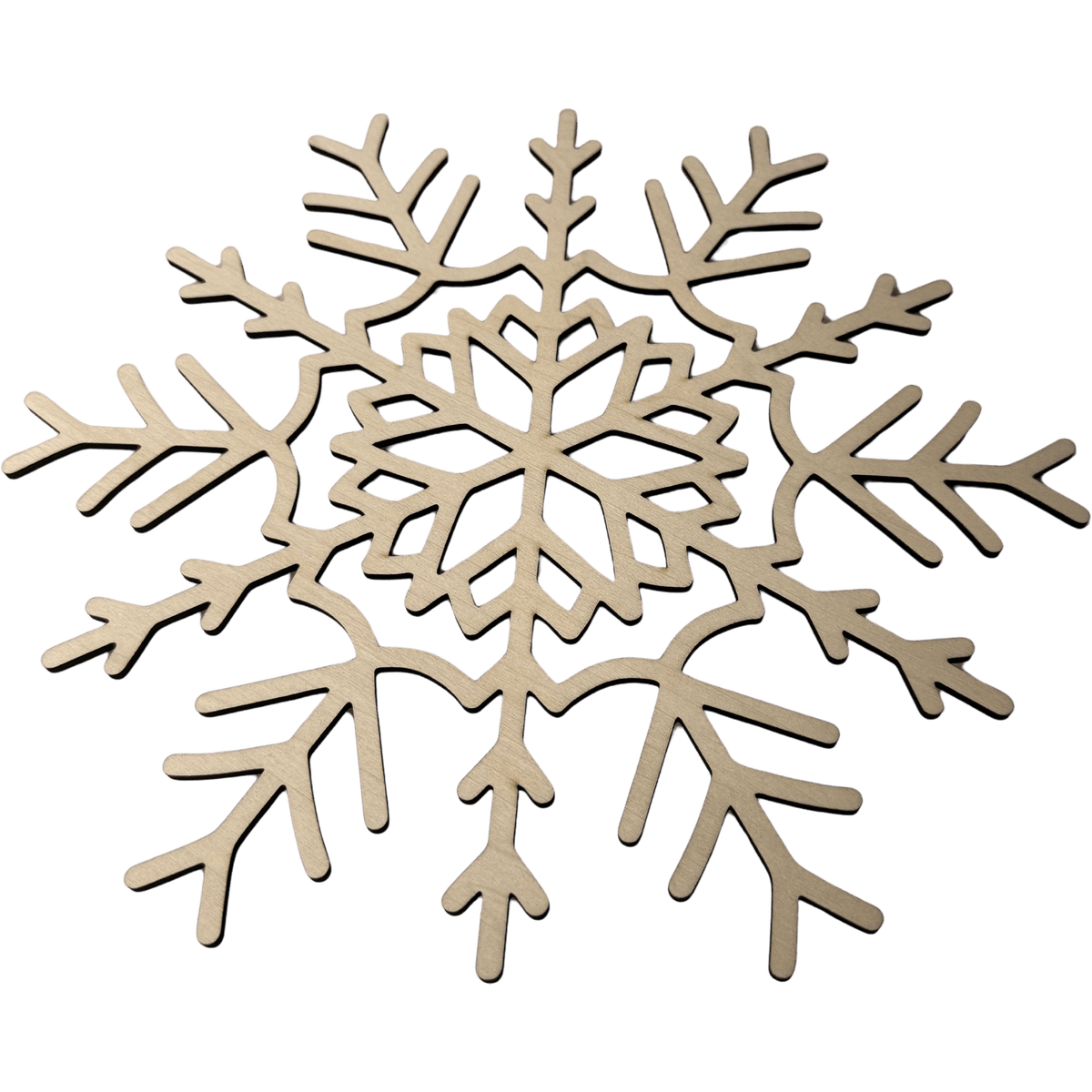 Lawn and Pets Christmas Wood Snow Flakes Design 19 Lawn and Pets