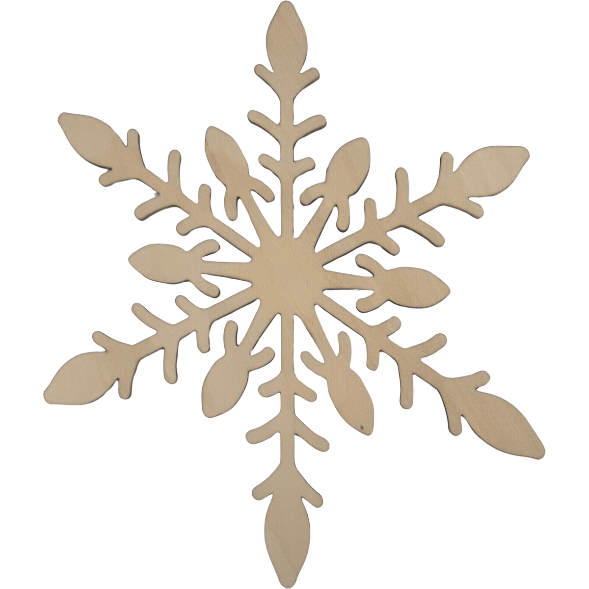 Lawn and Pets Christmas Wood Snow Flakes Design 25 Lawn and Pets