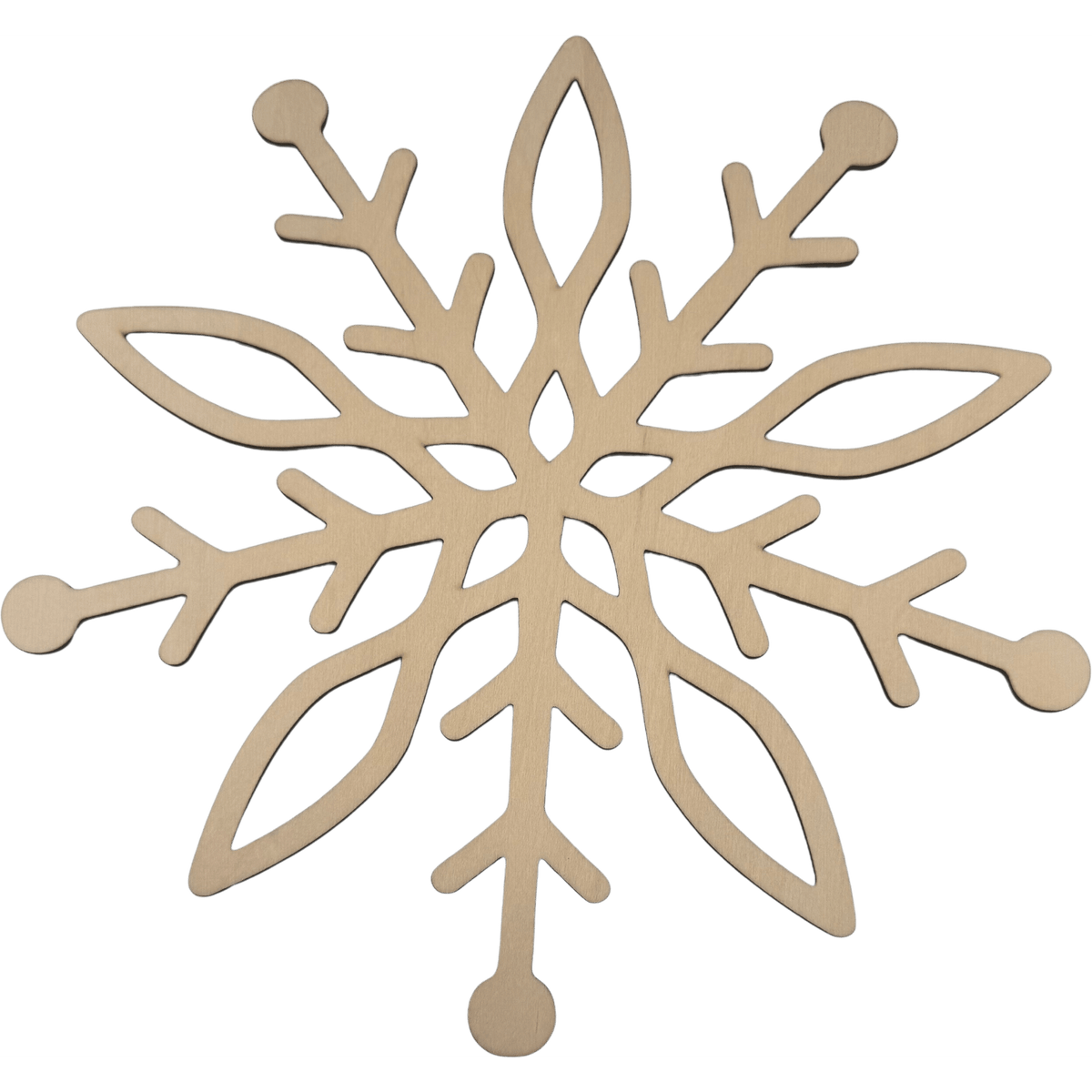 Lawn and Pets Christmas Wood Snow Flakes Design 32 Lawn and Pets