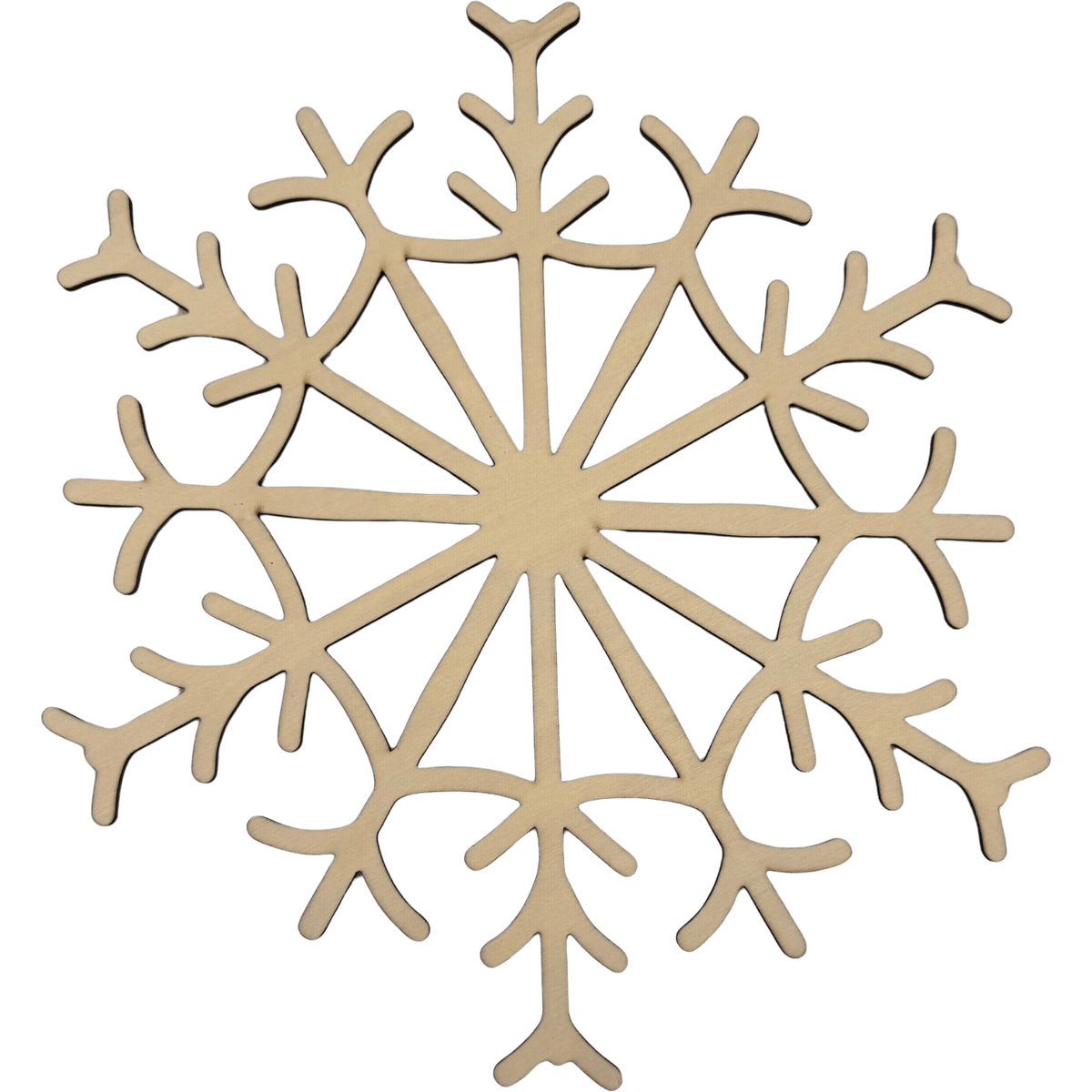 Lawn and Pets Christmas Wood Snow Flakes Design 39 Lawn and Pets