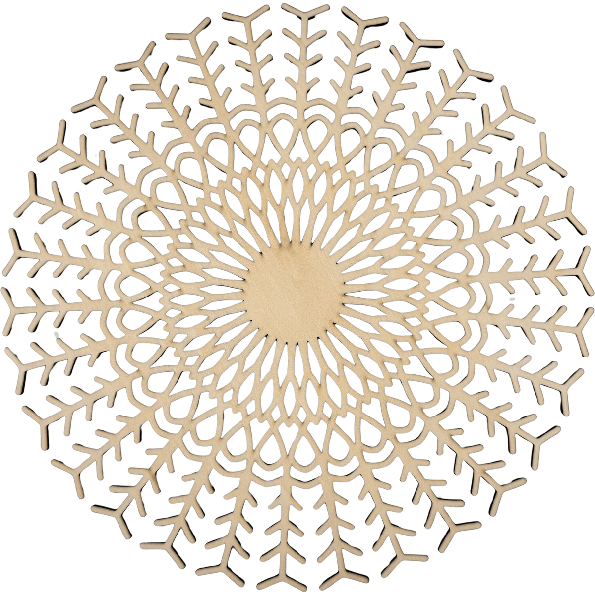 Lawn and Pets Christmas Wood Snow Flakes Design 47 Lawn and Pets