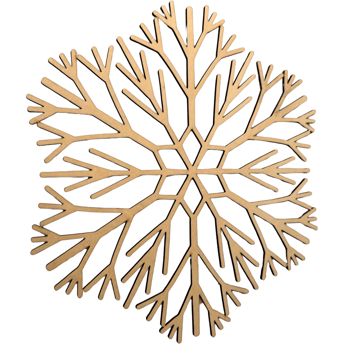 Lawn and Pets Christmas Wood Snow Flakes Design 52 Lawn and Pets
