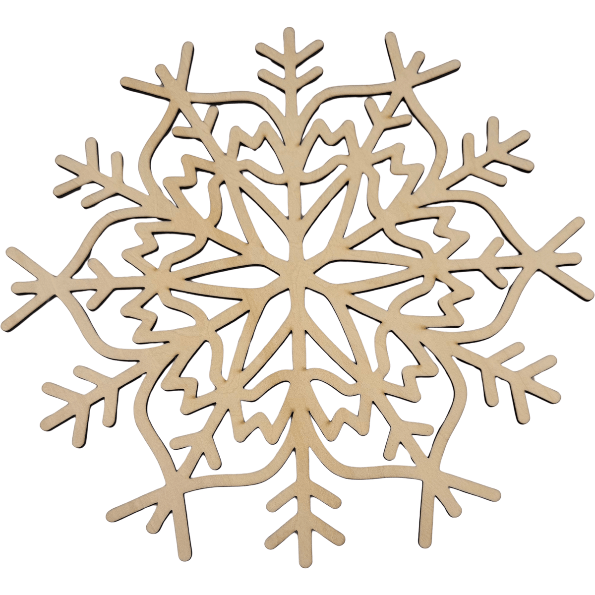 Lawn and Pets Christmas Wood Snow Flakes Design 56 Lawn and Pets
