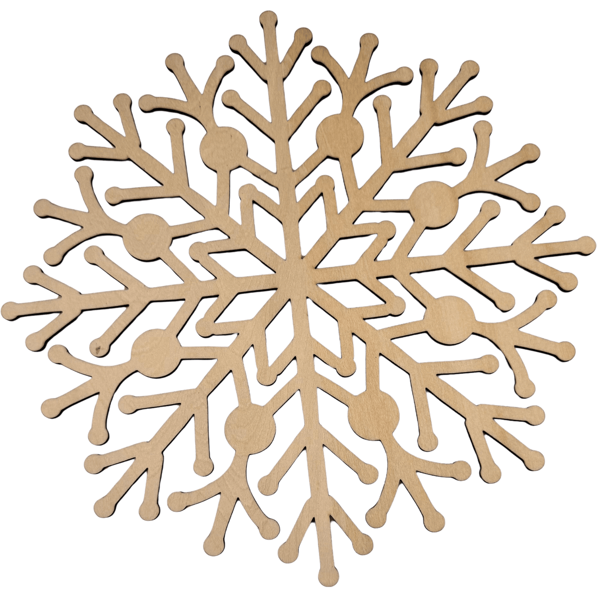 Lawn and Pets Christmas Wood Snow Flakes Design 59 Lawn and Pets