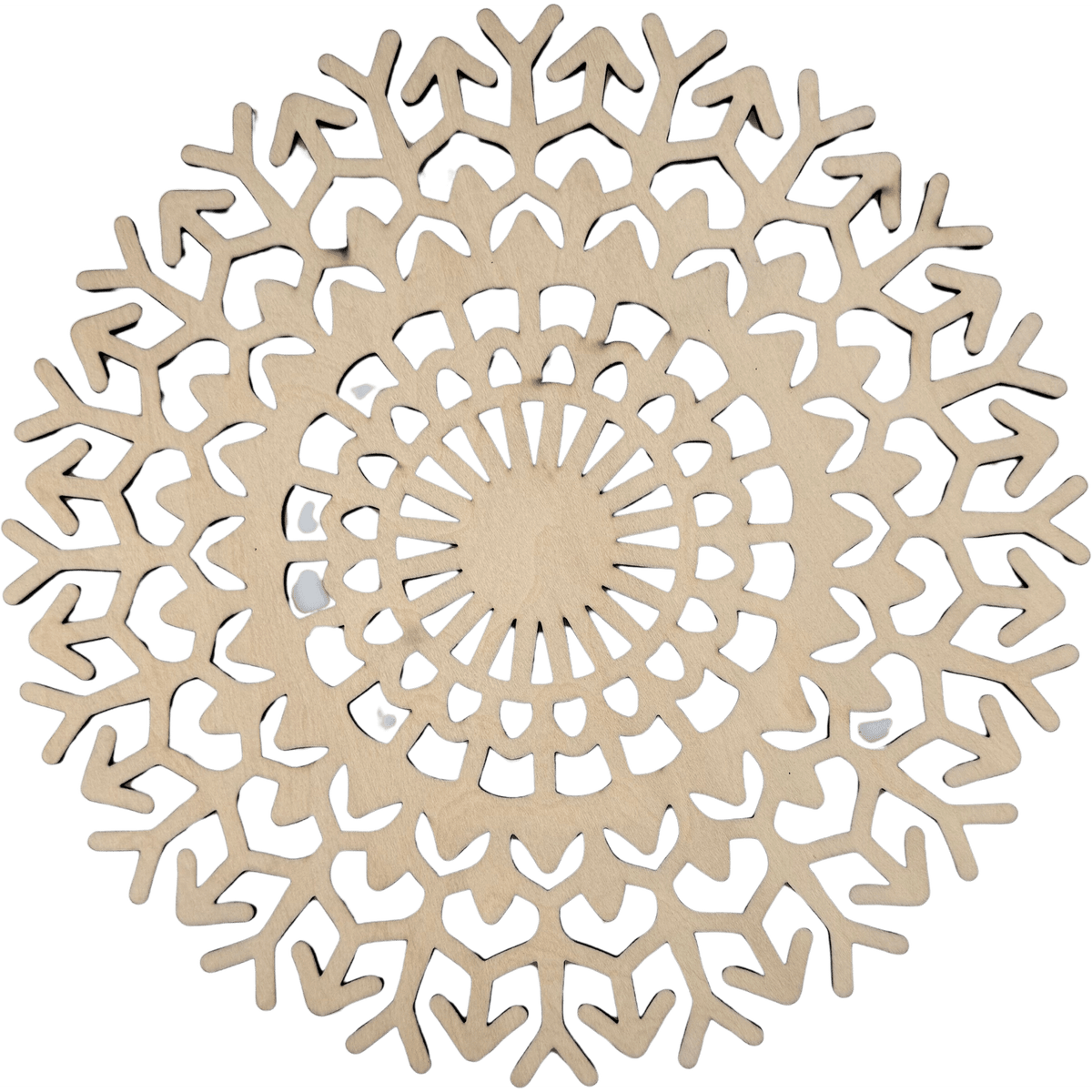 Lawn and Pets Christmas Wood Snow Flakes Design 61 Lawn and Pets