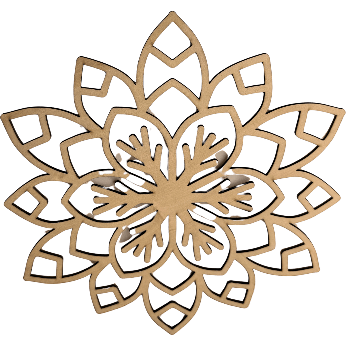 Lawn and Pets Christmas Wood Snow Flakes Design 88 Lawn and Pets