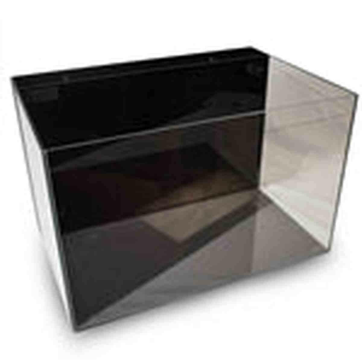 Lifegard Crystal Aquarium - Low Iron Ultra Clear - Back Filter With Pump 23.6"x15.75"x14.9"