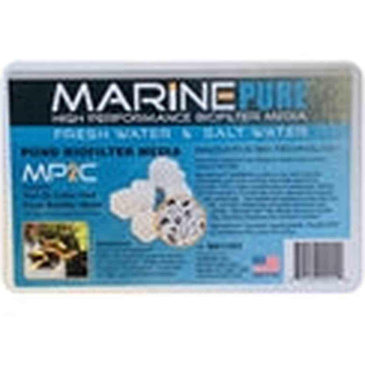 MarinePure High Performance Biofilter Media MP2C 2 CU FT Marineland