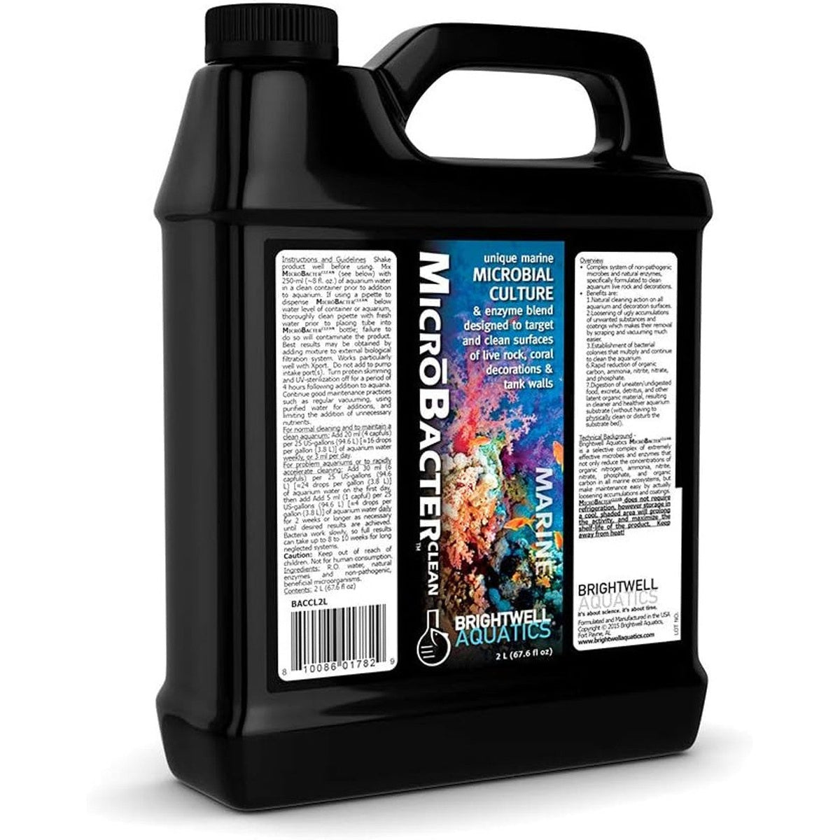 MicroBacter Clean – Advanced Microbial & Enzyme Blend for Aquarium Cleaning Brightwell Aquatics