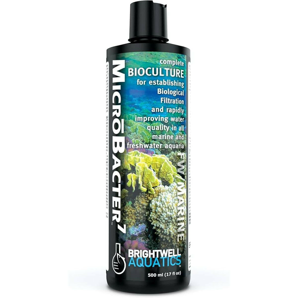 MicroBacter7 – Advanced Biological Filtration for Freshwater & Marine Aquariums.