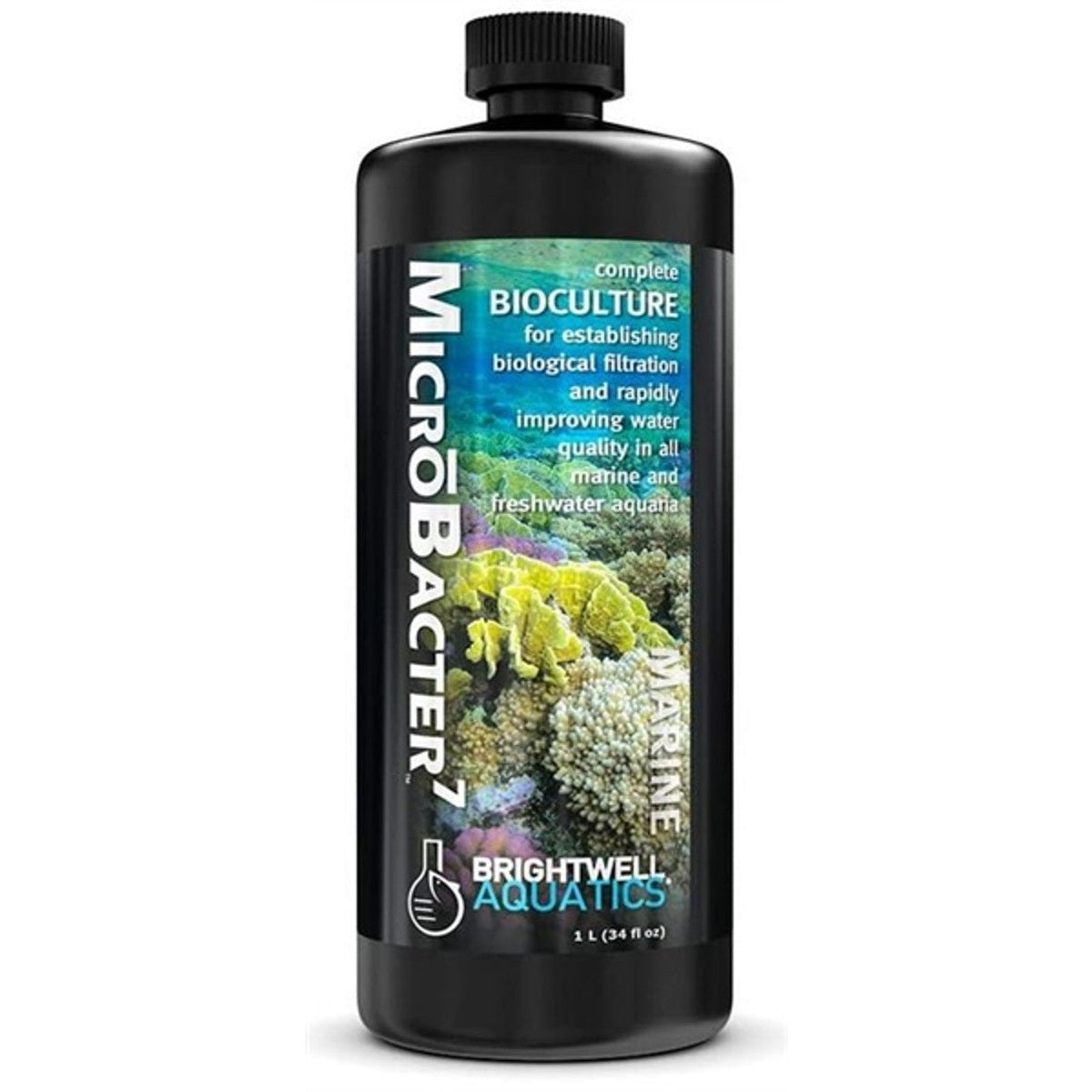 MicroBacter7 – Advanced Biological Filtration for Freshwater & Marine Aquariums Brightwell Aquatics