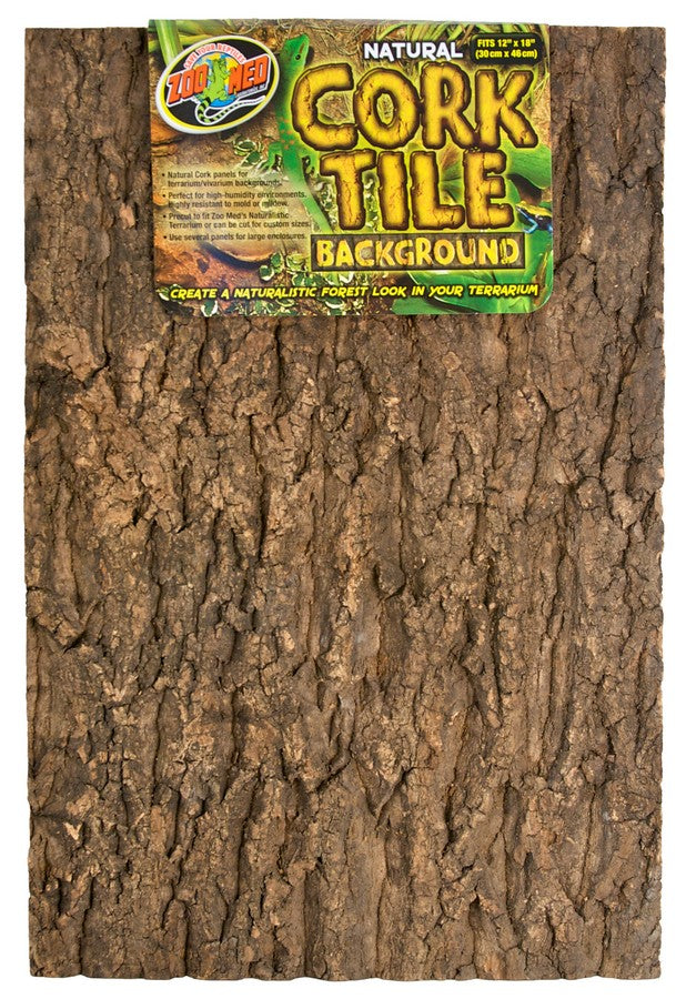 Zoo Med Natural Cork Tile Background