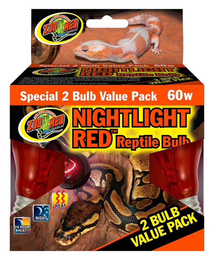 Zoo Med Nightlight Red™ Reptile Bulb Zoo-Med