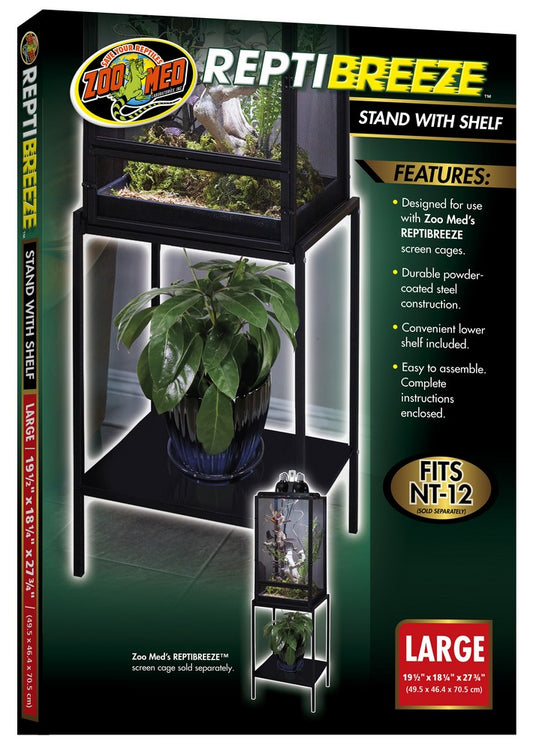 Zoo Med ReptiBreeze™ Stand with Shelf Zoo-Med