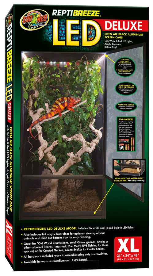 Zoo Med ReptiBreeze® LED Deluxe Zoo-Med