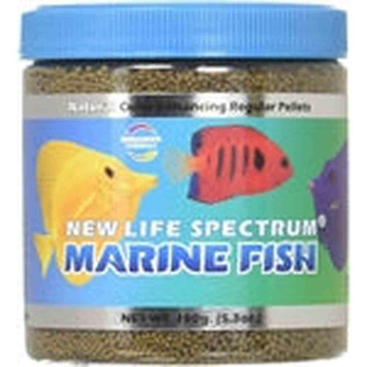 New Life Spectrum Naturox Series - Marine Sinking Pellet 1mm-1.5mm 150g New Life Spectrum