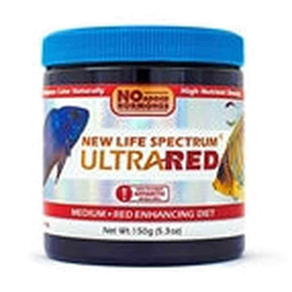 New Life Spectrum Naturox Series - Ultra Red Medium Pellet 2mm 150g New Life Spectrum