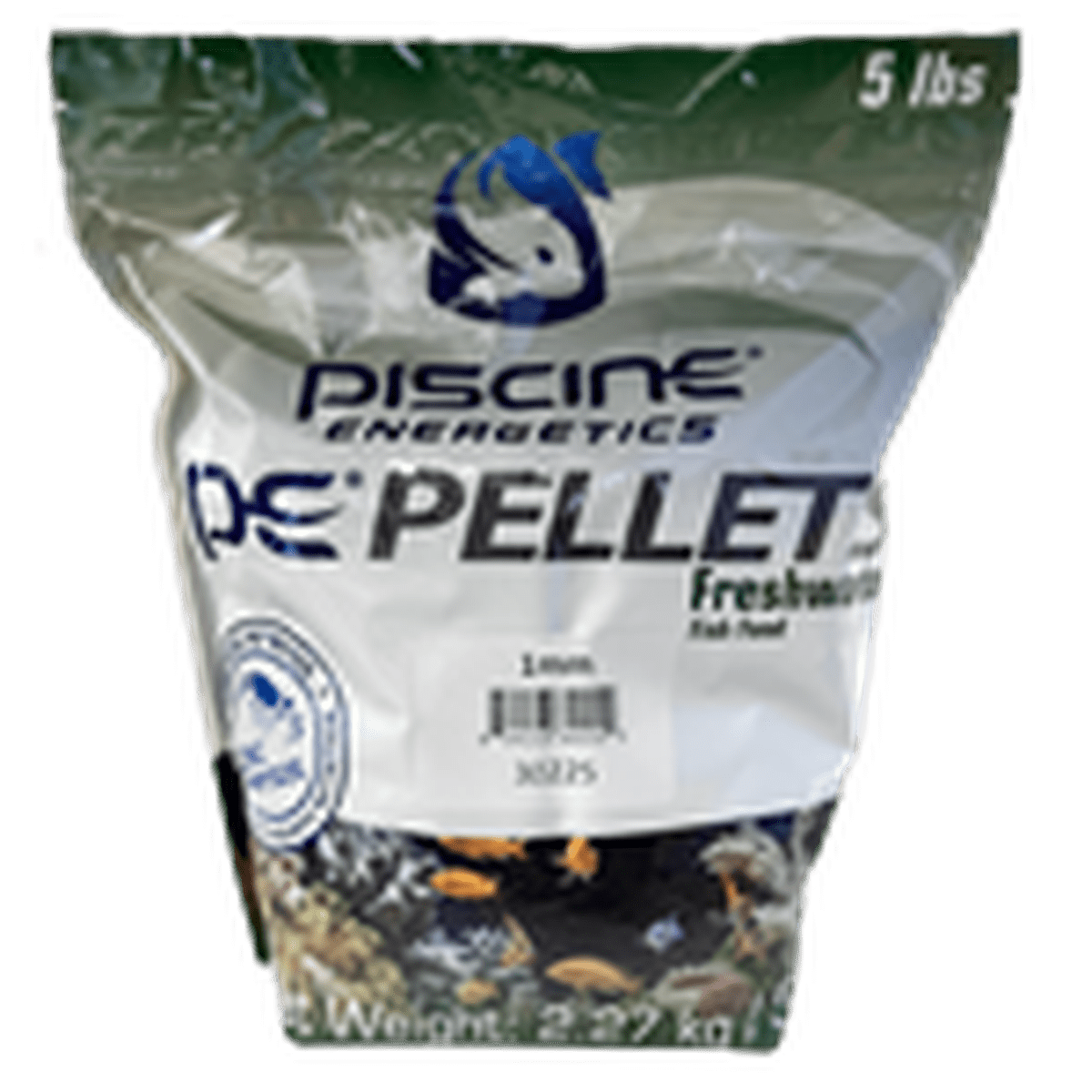 PE Mysis Pellets Freshwater 1mm - 5lb Pouch Piscine Energetics