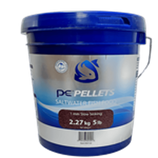 PE Mysis Pellets Saltwater 1mm - 5lb Piscine Energetics