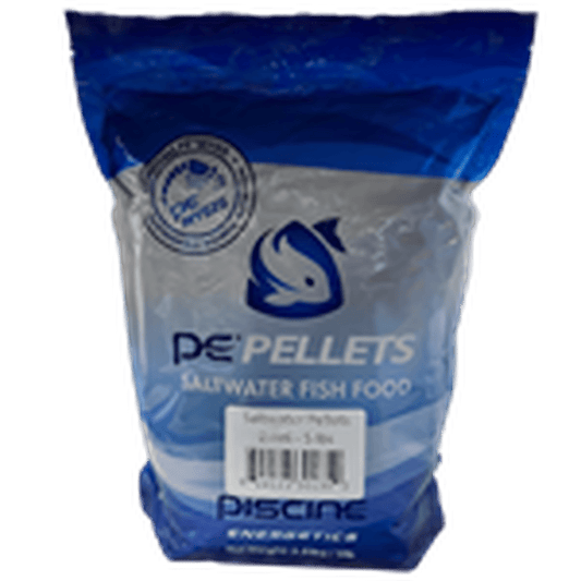 PE Mysis Pellets Saltwater 2mm - 5lb Pouch Piscine Energetics