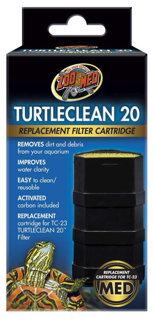Zoo Med TurtleClean 10, 20, & 40 Replacement Cartridge Zoo-Med