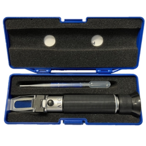 Aquarium Elements Saltwater Refractometer - Small Blue Case Aquarium Elements